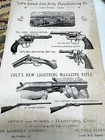Vintage Lot Of 7 Reproduction Buffalo Bill Colt Winchester Posters
