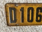 Rare 1915 Iowa Dealer License Plate Nice