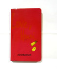 Henri Bendel Address Book Pocket Size 3x5  Soft Cover