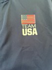 Team Usa  Olympic Team Apparel Track Jacket Navy Red White Mens Medium