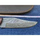 Hunting Bowie Knife 10 Inch Custom Made Forged Damascus Blade Lmk Knives  7639