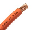 200  1 0 Highly Flexible Welding Whip Cable Orange 600v Usa Made Epdm Copper Awg