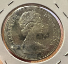 1965 Canada Silver Dollar Uncirculated Coin