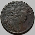 1803 Draped Bust Large Cent - Corrosion - Us 1c Copper Coin