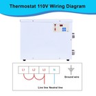 11kw Electric Swimming Pool Water Heater Thermostat Hot Tub 110v Us Stock
