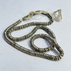 Silver Colored Heishi Beads Ethiopia