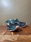 Asics Trabuco 14 Trail Running Shoes Gtx Womens 8 Blue Sneakers Comfort Terrain