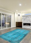 Traditional Hand-knotted Area Rug 5 5  X 8 9  Dark Aqua Oriental Carpet
