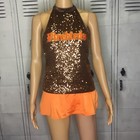 Cheerleading Uniform Firebirds Adult Med The Line Up