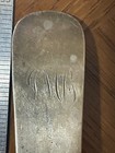 19th-century Coin Silver Spoon  Maker  R   W Wilson   - 57 Grams