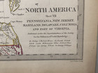 1833 Map Of Pennsylvania Virginia Maryland Delaware Sduk Antique Engraving