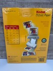 New Sealed Kodak Picture Photo Paper 8 1 2  X 11  Soft Gloss 25 Printer Sheets