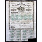 1875 State Of Indiana  City Of Indianapolis -  1000 First Mortgage Coupon  No 11