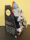 Gemmy Dancing Hamster 50th Birthday Hamster Toy New - Untested