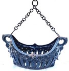 Antique Victorian Misson Arts   Crafts Cast Iron Fire Basket Gothic Et Harris 