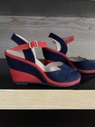 Vtg Wedges 1950s Wedges Rockabilly Pinup Vlv Shoes Vintage 1950s Peep Toe  Heels