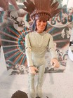 Vintage Louis Marx Johnny West 11  Geronimo Indian Action Figure W  Accessories