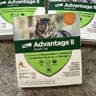 Elanco Advantage Ii 2 Doses Flea Treatment For Large Cats Cat Over 9 Lbs New