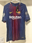 Barcelona Messi Mens Ucl Jersey Match Version 2017-2018 Home