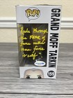 Funko Pop  Star Wars Grand Moff Tarkin Singed By Guy Henry  159 Coa W  Quote