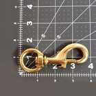 Solid Brass Swivel Snaps - Large Heavy-duty Size For Large Pet Leashes  Tie-outs