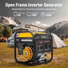 4850w Portable Inverter Generator Gas Powered Fir For Home Backup Construction
