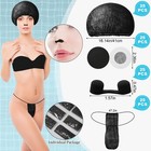 125 Pcs Spray Tan Tanning Essentials Accessories Kit 25 Set Disposable Caps U