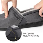 Riemot Cozy Memory Foam Moccasin Slippers Mens Womens Home House Shoes