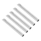 5pcs Receiving Tubes Grade Stainless Steel Holding Piercing Tool For Omo