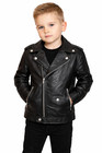 Kids Unixes Genuine Soft Leather Jacket Outerwear Biker Jacket Handcrafted