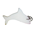 Progreso Souvenir Keychain Dolphin Porpoise Yucatan Mexico Multicolor Glitter