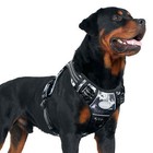 Auroth Tactical Dog Harness Adjustable Dog Vest With Handle - Red Camo