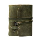Vintage Leather Bound Journal Antique Notebook  Diary  Sketchbook
