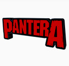 Pantera 3d Lightbox  the Ultimate Fan Display- Iconic Heavy Metal Band  Lit Up 