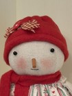8  Handmade Primitive Christmas Winter Snow Girl