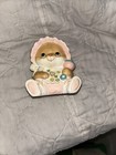 New Enesco 1983 Tickles the Bear Figurine Bank