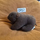       mcdonald   s Brown Plush Bear Bean Bag Toy Vintage 1997 Character       0957