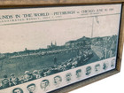 Antique Style 1909 Forbes Field Pirates Wagner Panoramic Photo On Wood 8x24