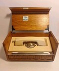 Western Electric Vintage Mid Century Executive Stowaway Wood Box Rotary Phone