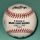 Ron Santo  cubs  Signed Official Mlb Baseball Jsa Coa    10 Inscr