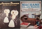 Macrame Vintage Pattern Books Booklets Lot Of 13