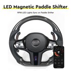 Real Carbon Fiber Magnetic Led Paddle Shifters For Bmw M1 M2 M3 M4 M5 M8 I8 F30
