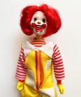 Vintage 1976 Ronald Mcdonald Doll 8  Action Figure By Remco Toys 