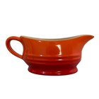 Le Creuset Stoneware Orange Gravy Boat