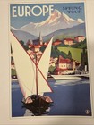 Cavallini 2025 Vintage Travel Wall Calendar New With Imperfections