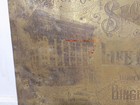 Vintage Security Mutual Life Insurance Binghamton  Ny Metal Embossed Sign