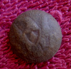 Dug Civil War Eagle A Cuff Button Artillery  port Hudson 