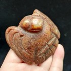 Chinese Jade collectibles  Manual Sculpture the Ancient Jade Statue Pendanth322