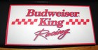 Budweiser King Racing Tool Box Cabinet Sticker Emblem Racing Decal 4  X 2 