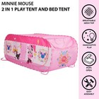Disney Minnie Mouse 2 In 1 Kids Pop Up Play Tent And Twin Bed Tent For Preten   